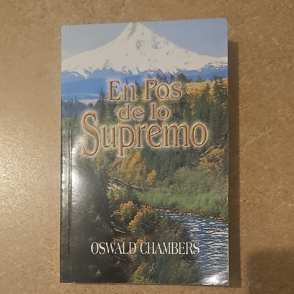 En Pos de lo Supremo Book